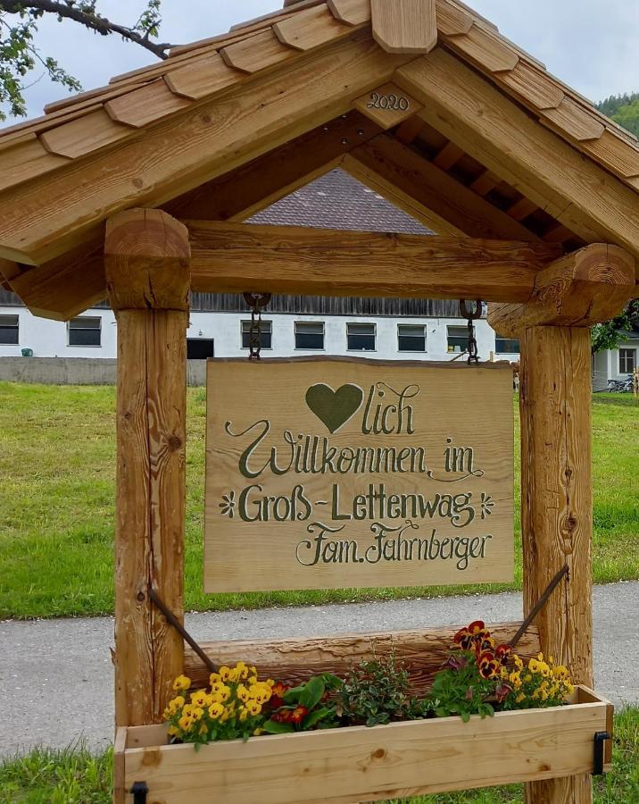 Gross Lettenwag Göstling an der Ybbs Exteriér fotografie